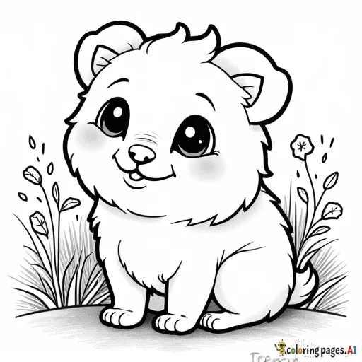 bana 10 sayfa hayvan resimleri iceren bir coloring book hazirla pdf halinde ver