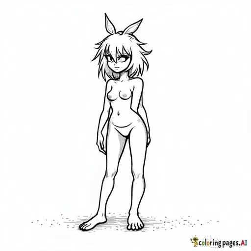 Cute female grinch naked