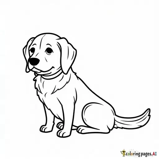 Cute female on all fours under a dog