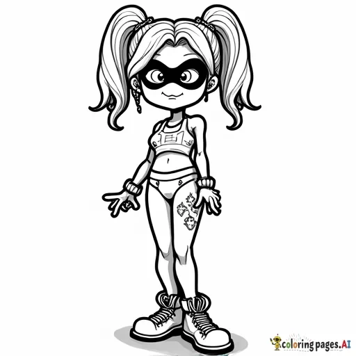 Harley Quinn cartoon