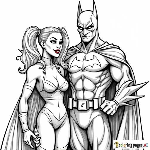 Harley Quinn et batman