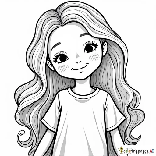 I need a coloring book for children. Parfume, cosmetics with smile