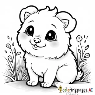 bana 10 sayfa hayvan resimleri iceren bir coloring book hazirla pdf halinde ver