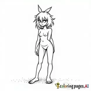 Cute female grinch naked