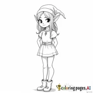 Cute teen elf girl getting fucked