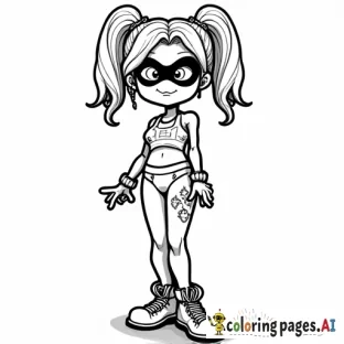 Harley Quinn cartoon