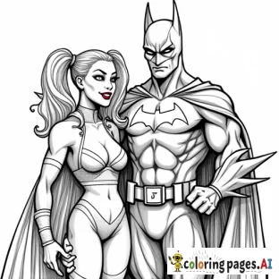 Harley Quinn et batman